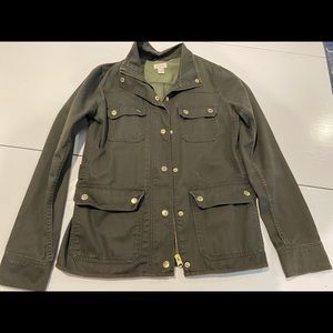 J crew waxed style jacket